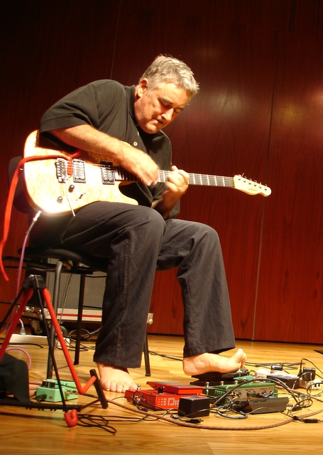 Fred Frith, the film's subject
