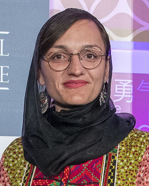 Zarifa Ghafari, the film's subject