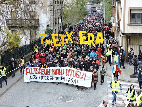 Altsasu incident, the film's subject