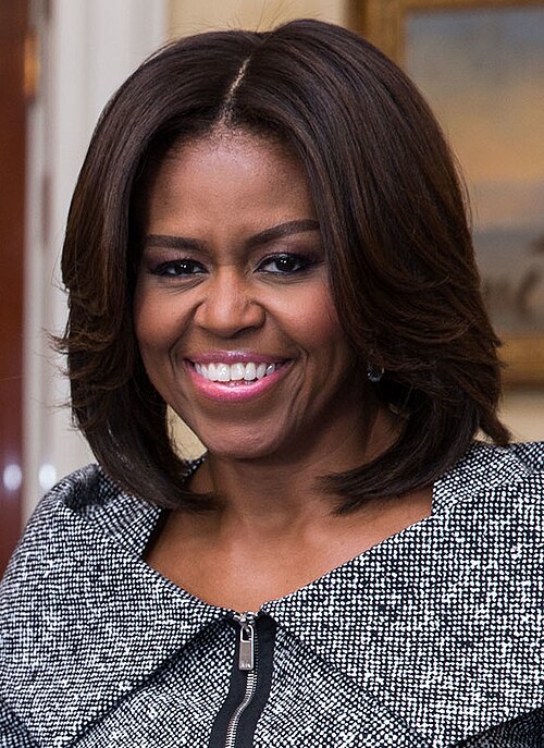 Michelle Obama, the film's subject