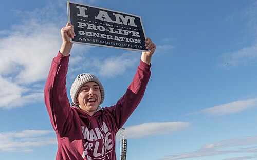 A picture from Unborn in the USA : Inside the War on Abortion's record on Wikimedia Commons