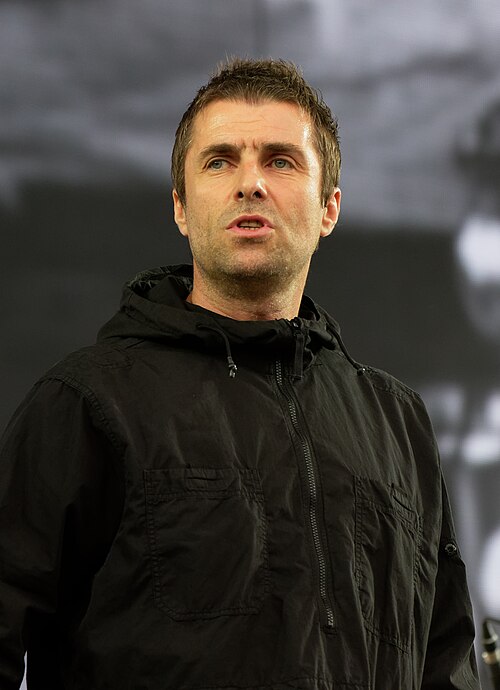 Liam Gallagher, the film's subject