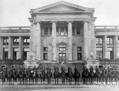 A picture from Policing the Plains's record on Wikimedia Commons
