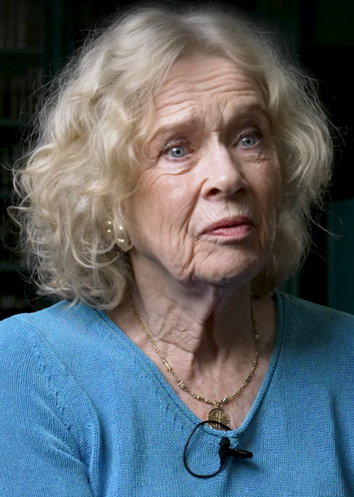 Liv Ullmann, the film's subject