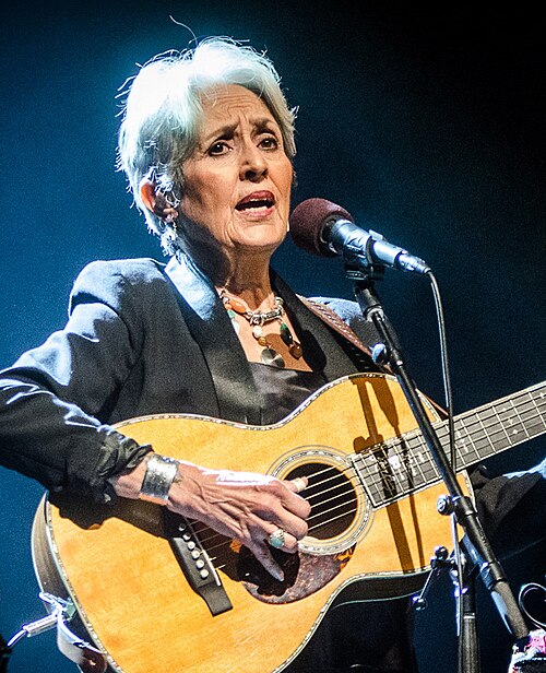 Joan Baez, the film's subject