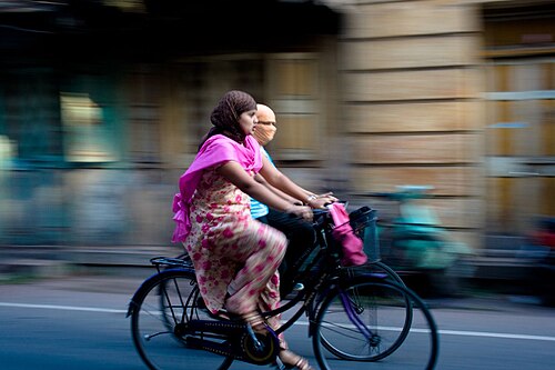 A picture from Pedaling to Freedom's record on Wikimedia Commons