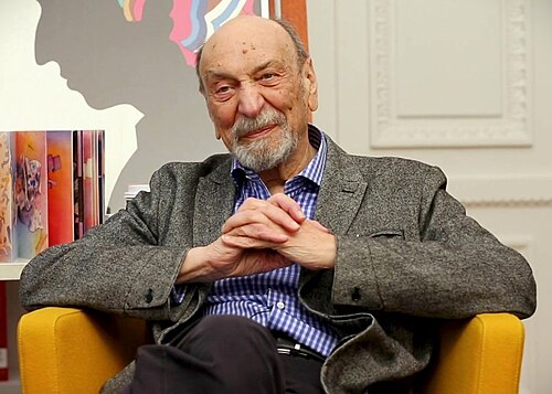 Milton Glaser, the film's subject