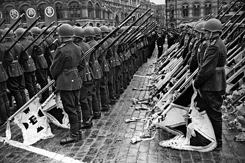 A picture from Victory Parade's record on Wikimedia Commons
