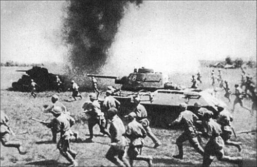 A picture from Liberation of Soviet Belarus's record on Wikimedia Commons