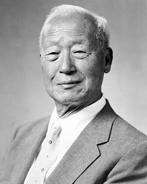 Syngman Rhee, the film's subject
