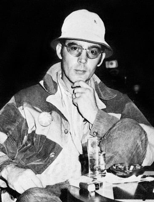 Hunter S. Thompson, the film's subject