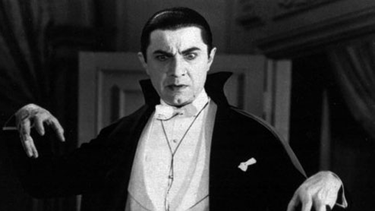 dracula black and white