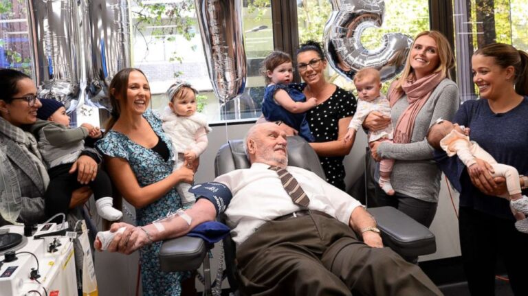 How James Harrison Made a Difference with his Blood Donations