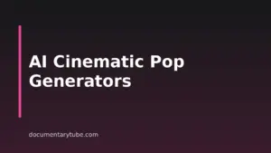 8 Best AI Cinematic Pop Music Generators For Documentary Creators In 2026
