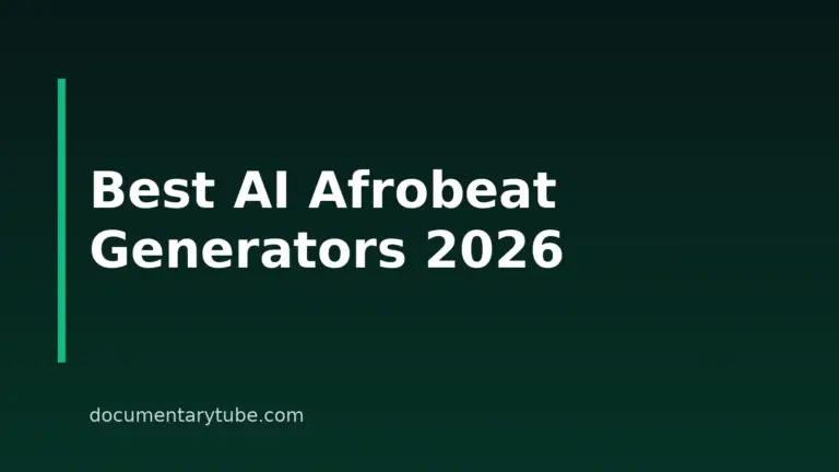 8 Best AI Afrobeat Music Generators For 2026