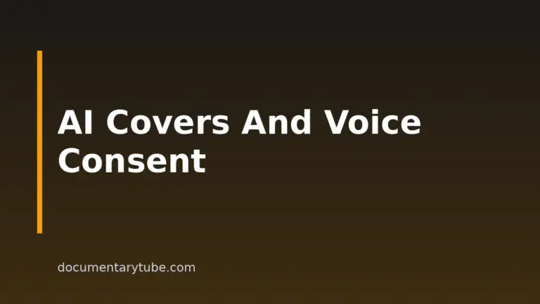 How to Create AI Covers With Public Figure Voices: Consent and Terms