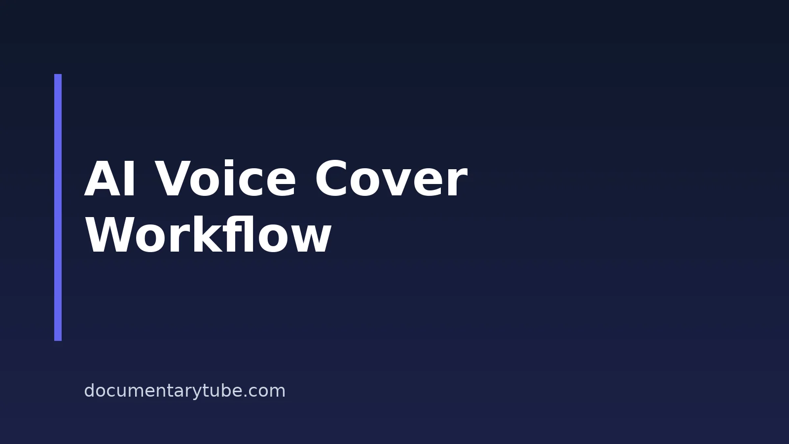 How To Create AI Voice Covers: A Practical 2026 Workflow