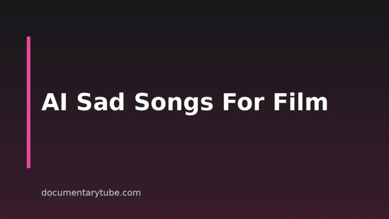 Best AI Sad Song Generators For Documentary Creators In 2026