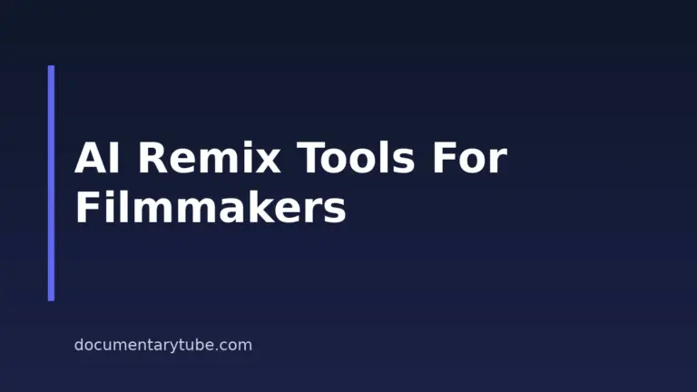 Best AI Music Remix Tools For Documentary Creators In 2026