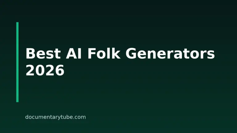 8 Best AI Folk Music Generators For Documentary Creators In 2026