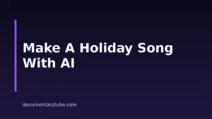 How to Make a Christmas Song With AI: A Step-by-Step Guide