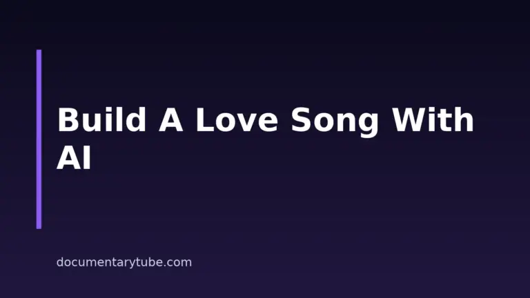 How to Make a Love Song With AI: A Filmmaker’s Step-by-Step Workflow