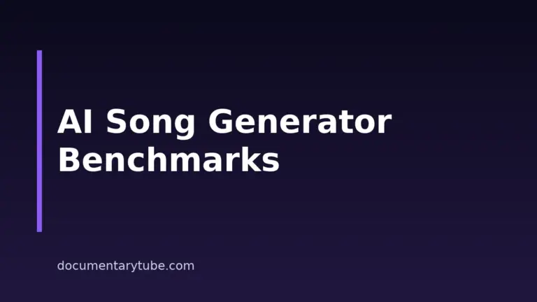 AI Song Generator Benchmarks: A Documentary Creator’s Comparison (2026)