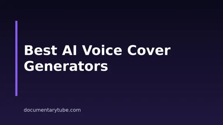Best AI Voice Cover Generators For Creators In 2026