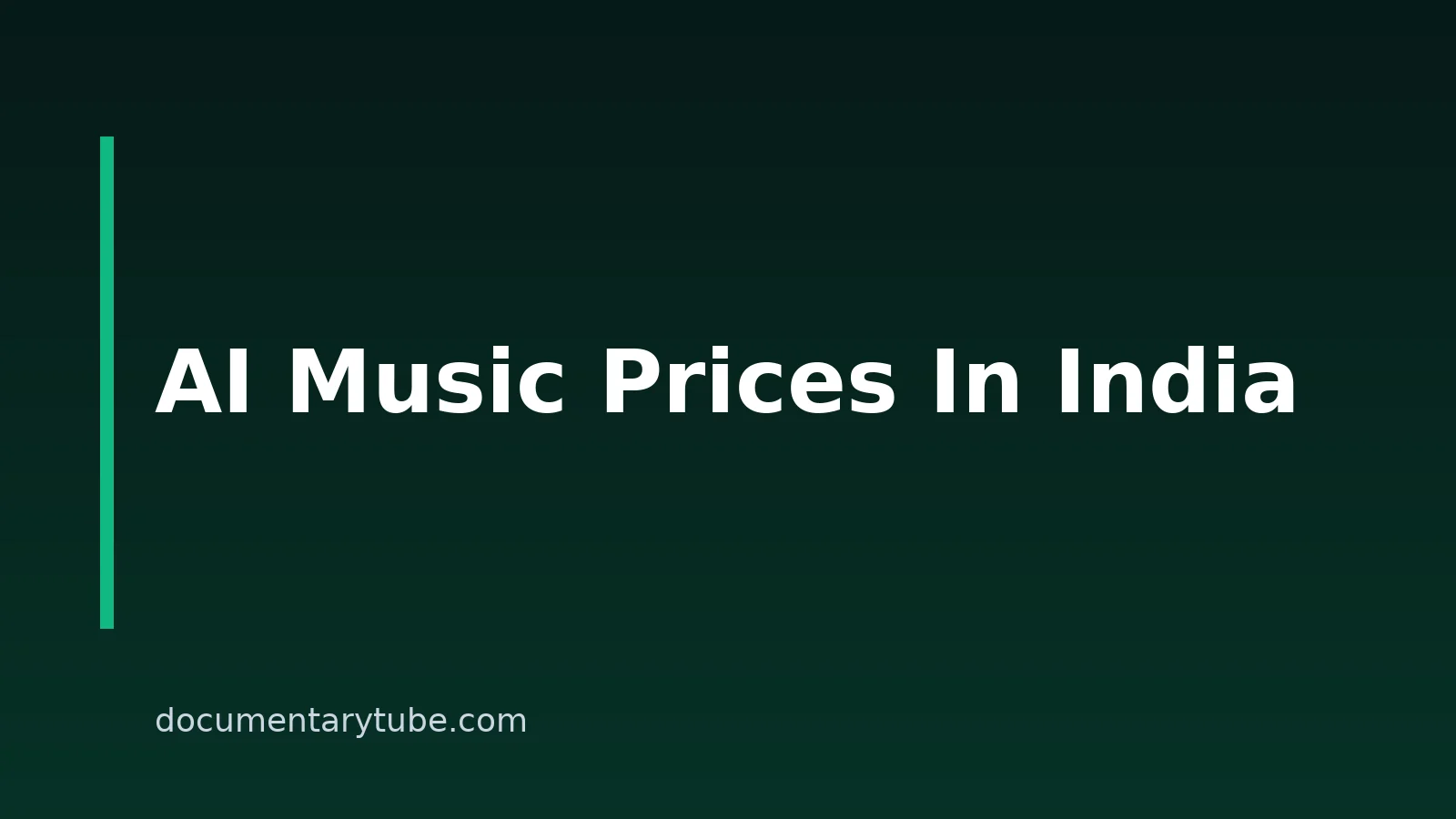 AI Music Generator Prices In India: Free Vs. Paid (2026)