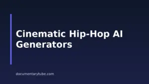 8 Best AI Cinematic Hip-Hop Music Generators For 2026