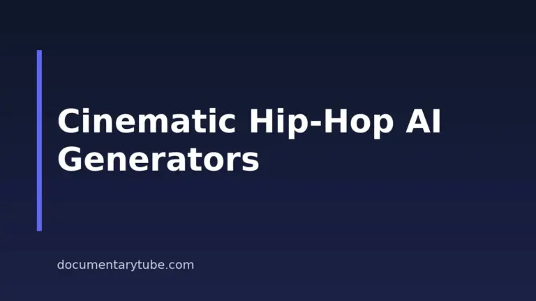 8 Best AI Cinematic Hip-Hop Music Generators For 2026