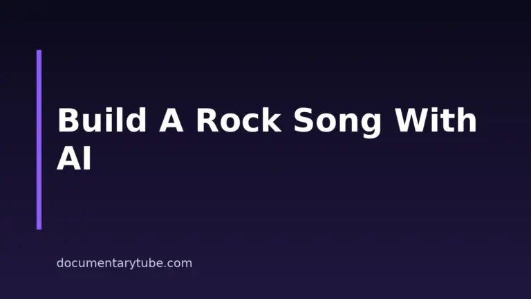 How to Make Rock Songs With AI: A Step-by-Step Workflow