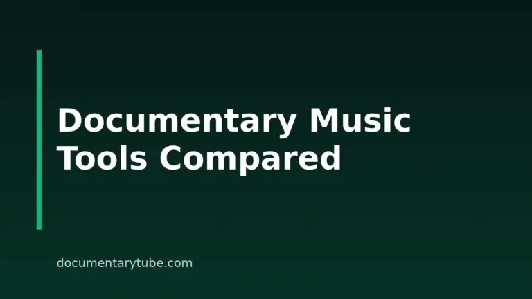 Beatoven.ai Alternatives For Documentary Filmmakers: 8 Tools Compared In 2026