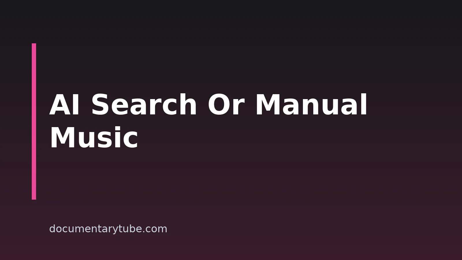 AI vs. Manual Sound Search for Free Music Downloads: 3 Options for Documentary Editors (2026)