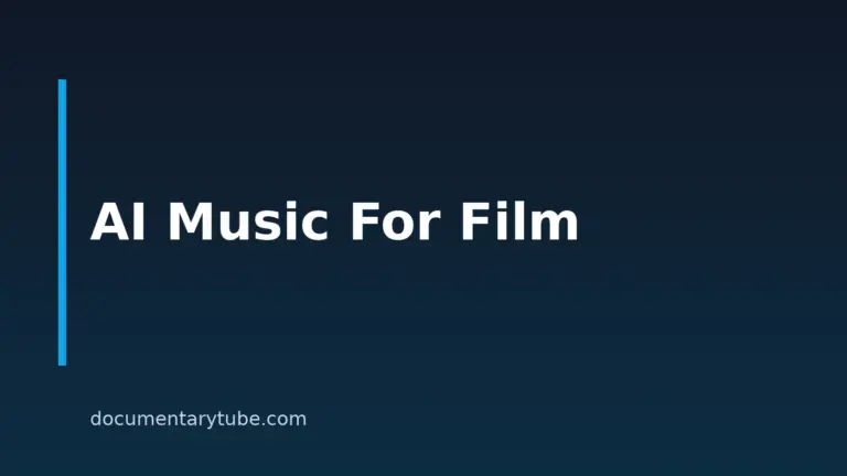 AI Music Tools For Filmmakers: 6 Picks For Documentary Scores In 2026