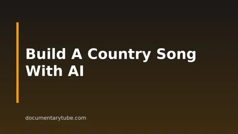 How to Make Country Songs With AI: A Step-by-Step Workflow