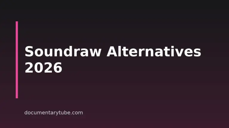 8 Soundraw Alternatives for Documentary Creators in 2026