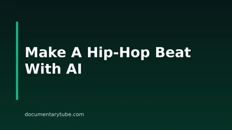 How to Create a Hip-Hop Beat with AI: A Producer’s Workflow