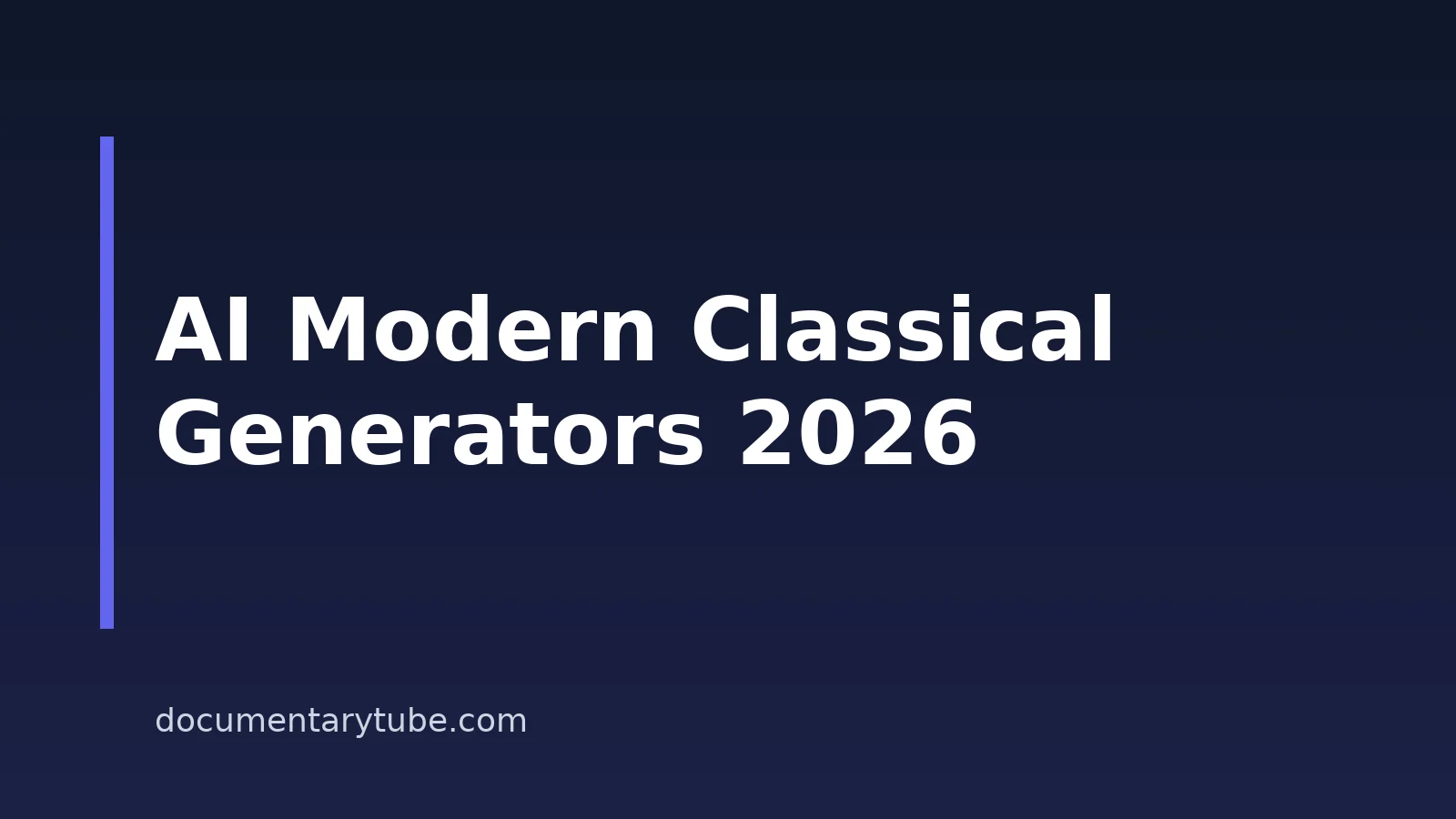 8 Best AI Modern Classical Music Generators In 2026
