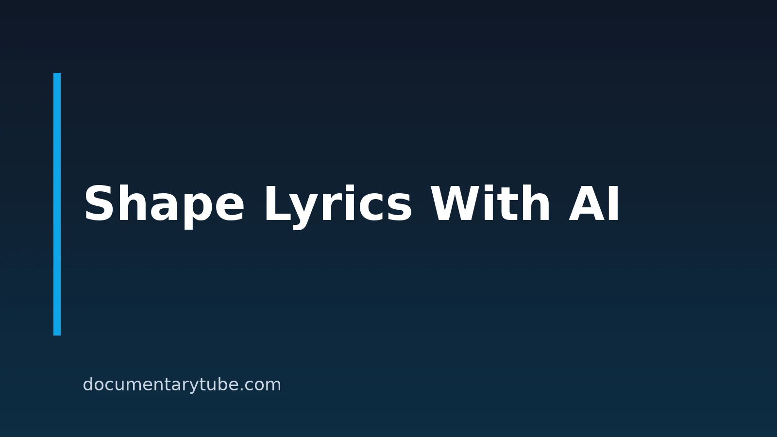 How to Write Advanced Custom Lyrics With AI Assistance