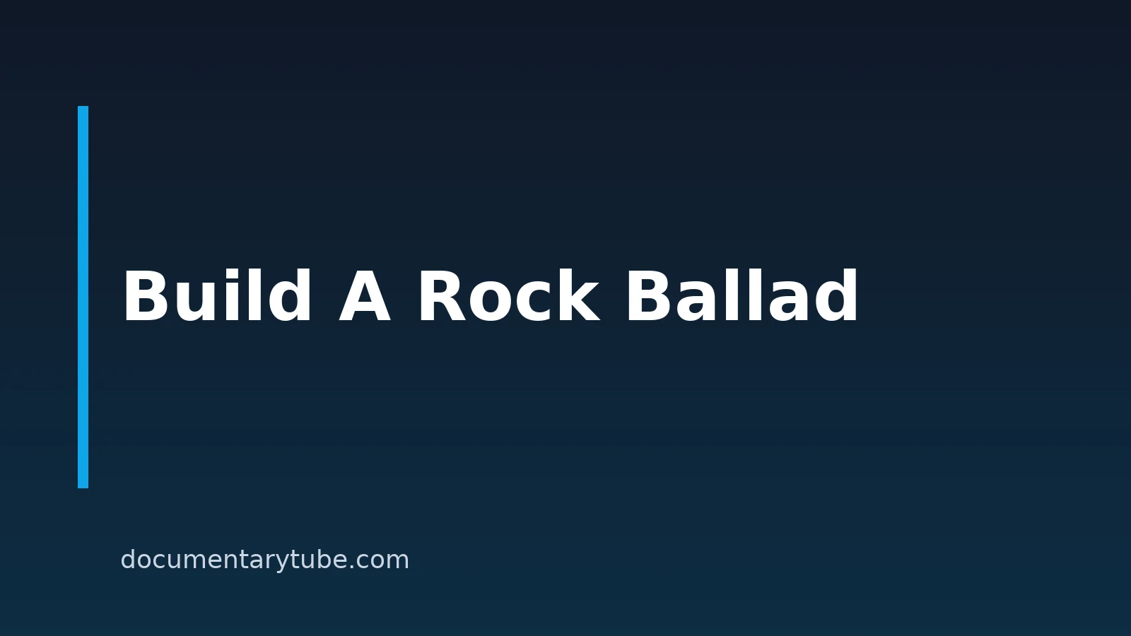 How to Make Rock Ballads With AI: A Practical Workflow