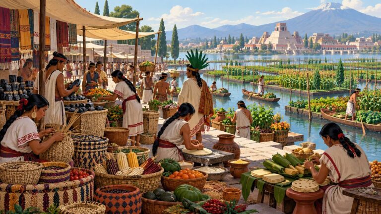 Daily Life of the Aztecs: How Food, Work, Status, and Markets Shaped Society